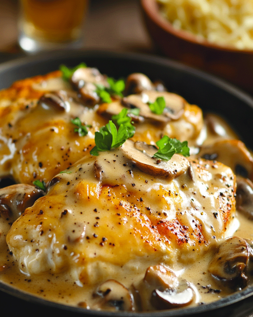 Texas Roadhouse Smothered Chicken Recipe - Best Dinner Ideas