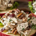 Chicken Pecan Cranberry Salad Recipe - Delicious Healthy Snack