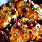 Cranberry Orange Chicken Recipe | Easy Dinner Delight