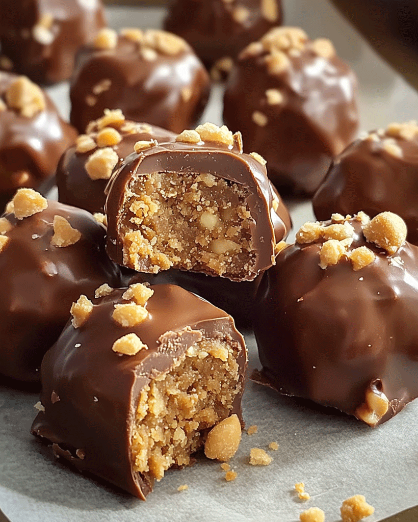 No-Bake Butterfinger Balls Recipe | Easy Dessert