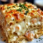 Creamy Shrimp Lasagna - Easy Dinner Recipe