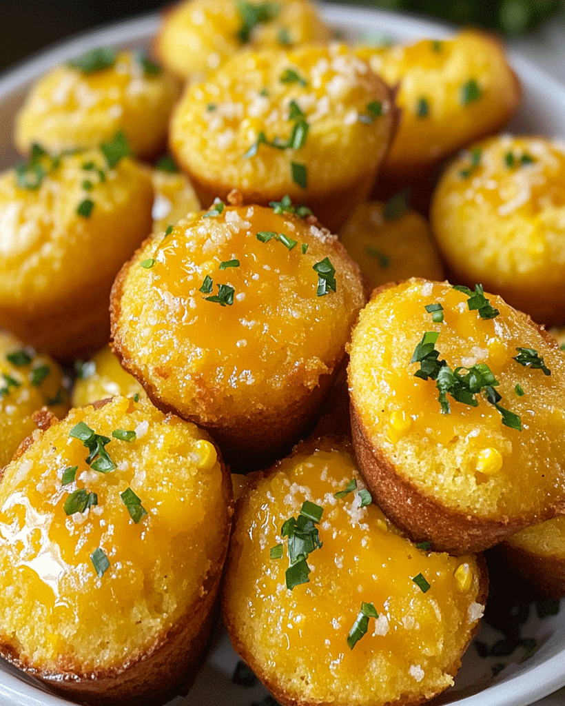 Mini Cornbread Poppers Recipe - Easy Appetizers Ideas