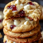 White Chocolate Cranberry Cookies Recipe