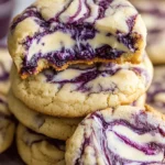 Blueberry Cheesecake Swirl Cookies Recipe | Easy Dessert Treat