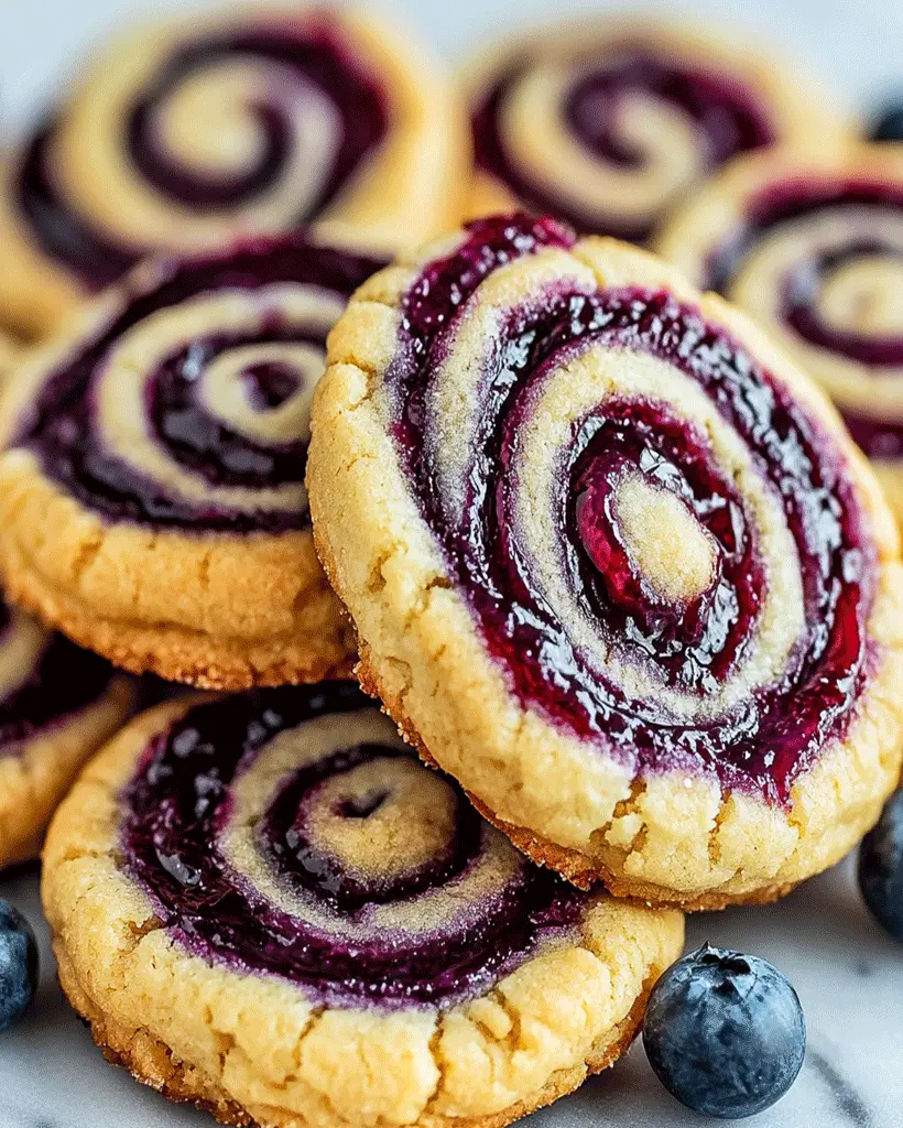 Blueberry Swirl Sugar Cookies Recipe – Easy Dessert Ideas