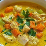 Anti-Inflammatory Turmeric Chicken Soup Recipe