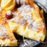 Baked German Pancake Recipe - Easy Breakfast Idea