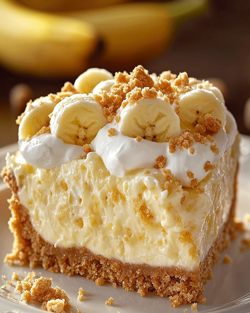 Banana Pudding Crunch Cheesecake | Easy Dessert Recipe