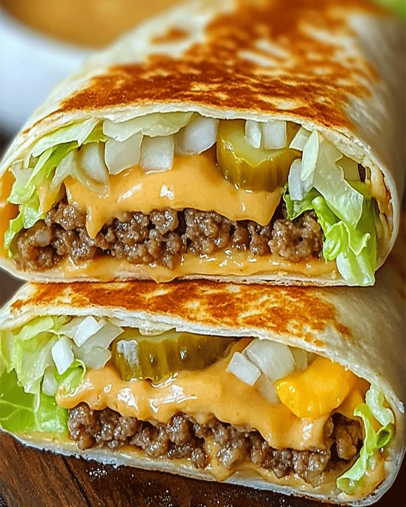 Big Mac Wraps Recipe – Easy Dinner Idea