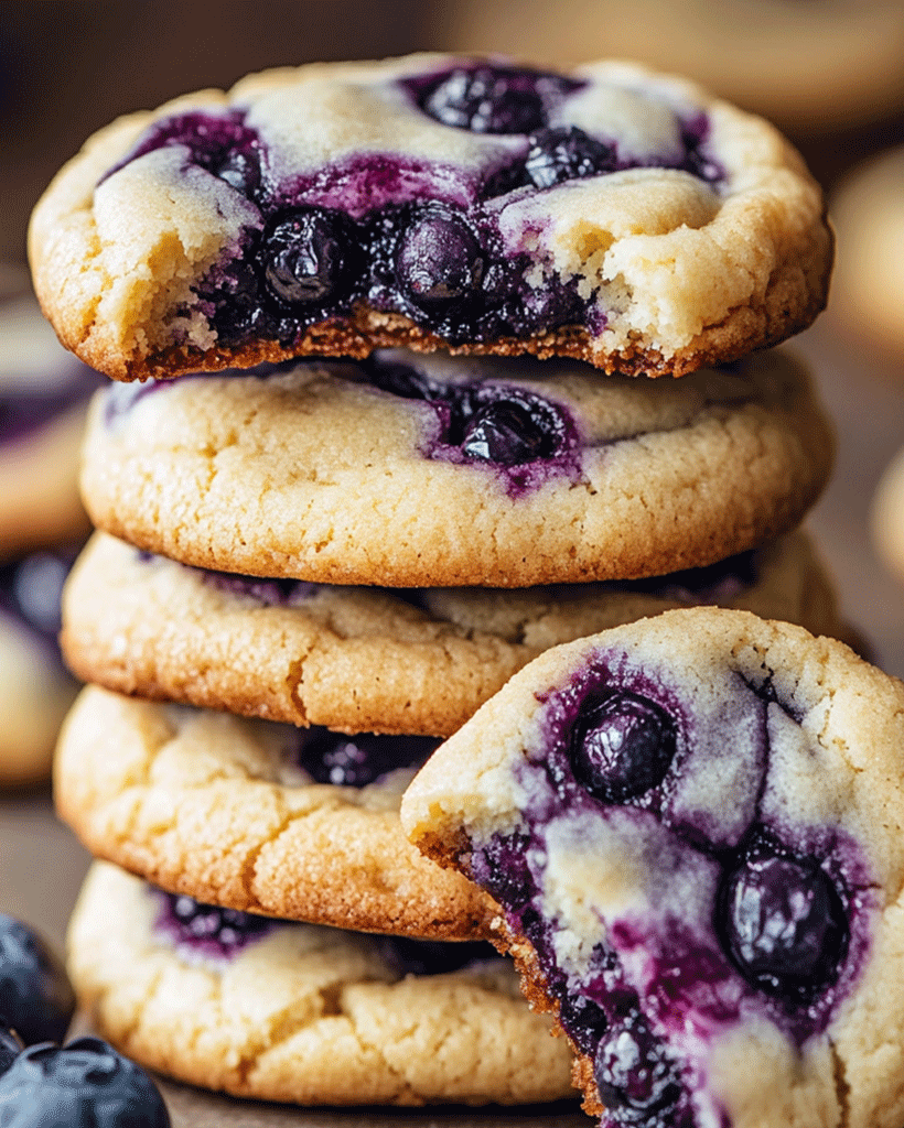 Irresistible Blueberry Cheesecake Cookies Recipe: Dessert Idea