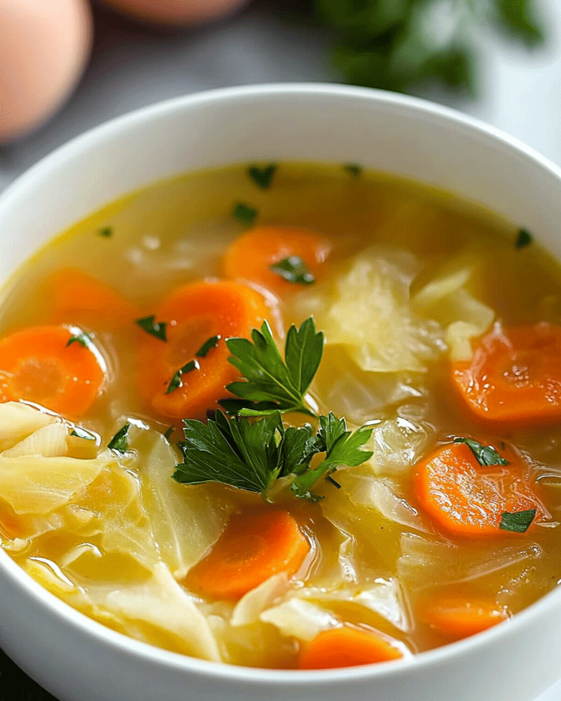 Cabbage Fat Burning Soup – Healthy Weight Loss Recipe