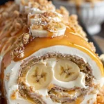 Caramel Banana Roll Cake – Delicious Dessert Recipe