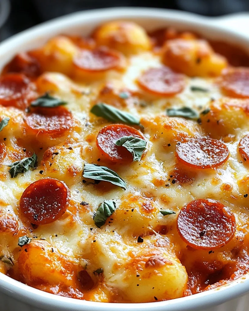 Cheesy Pepperoni Potato Casserole – Easy Dinner Idea