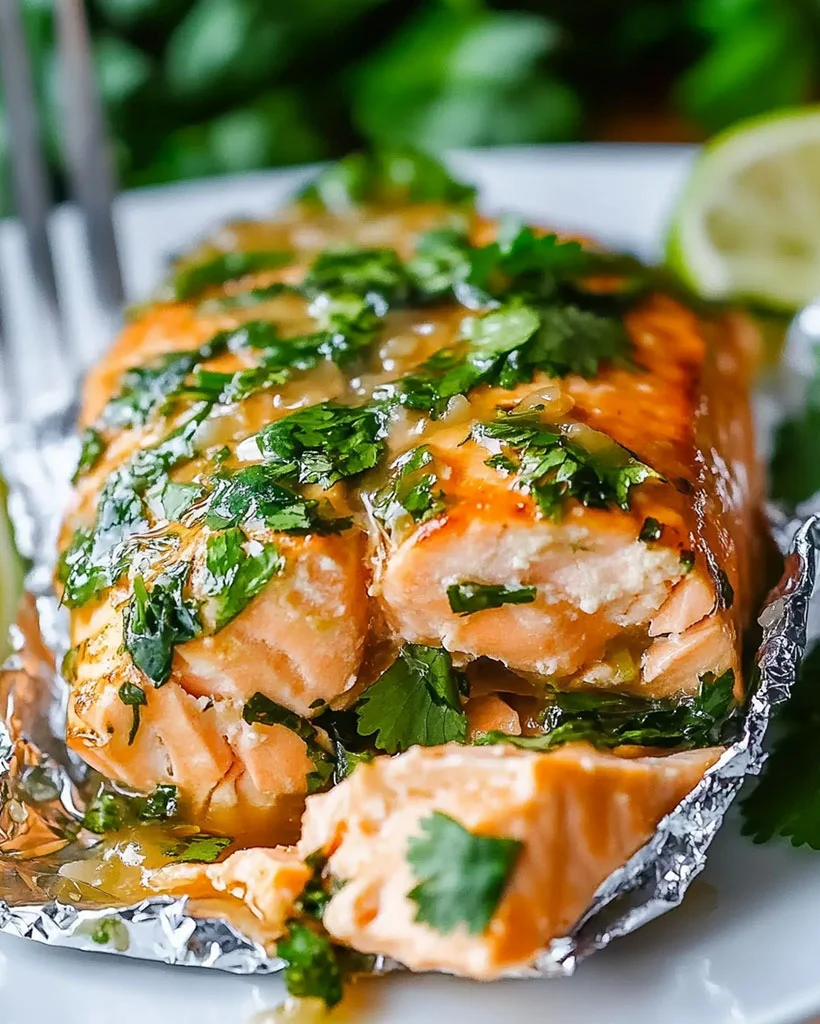 Cilantro Lime Honey Garlic Salmon – Easy Healthy Meal