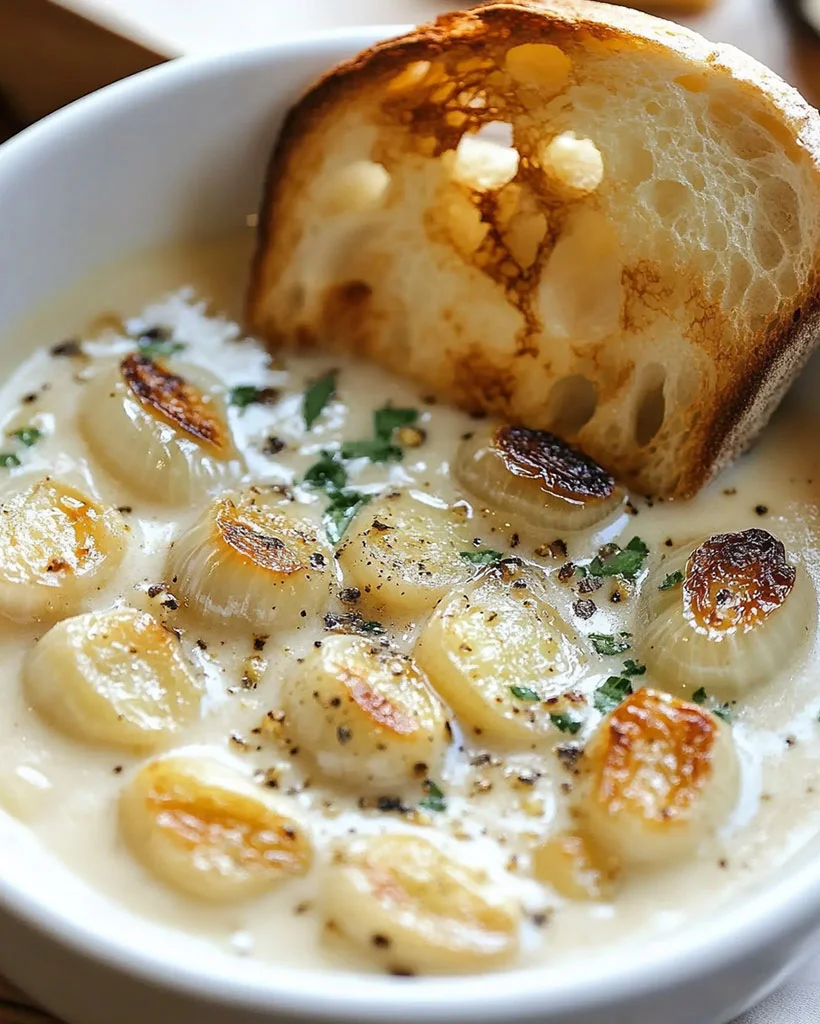 Country French Garlic Soup - Comforting French Recipe