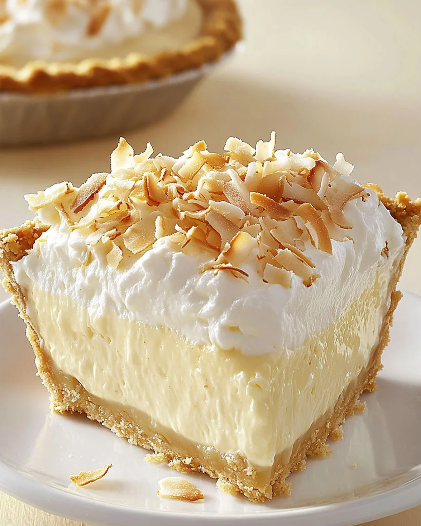 Coconut Cream Pie Recipe – Delicious Tropical Dessert