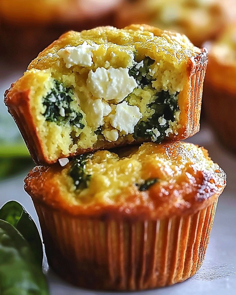 Egg Muffins with Spinach and Feta – Easy Breakfast Idea