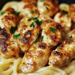 Creamy Garlic Butter Chicken Pasta Recipe