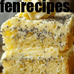 Homemade Lemon Poppy Seed Cake Recipe