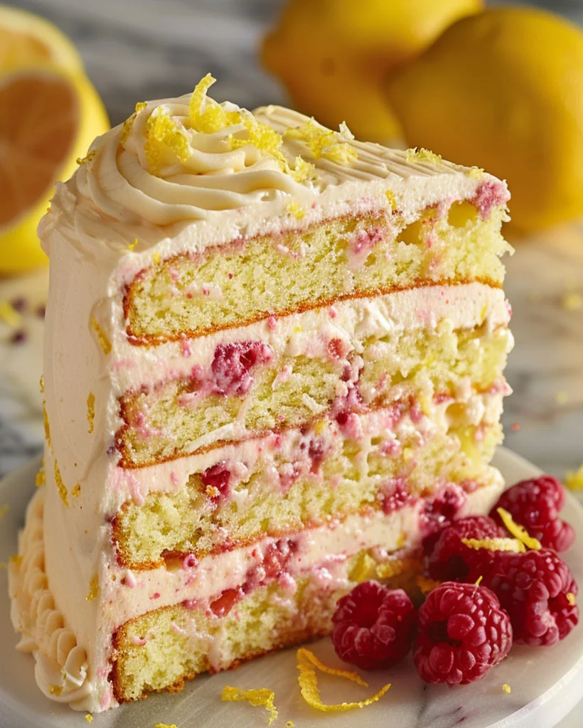 Lemon Raspberry Velvet Cake - Ultimate Dessert Recipe