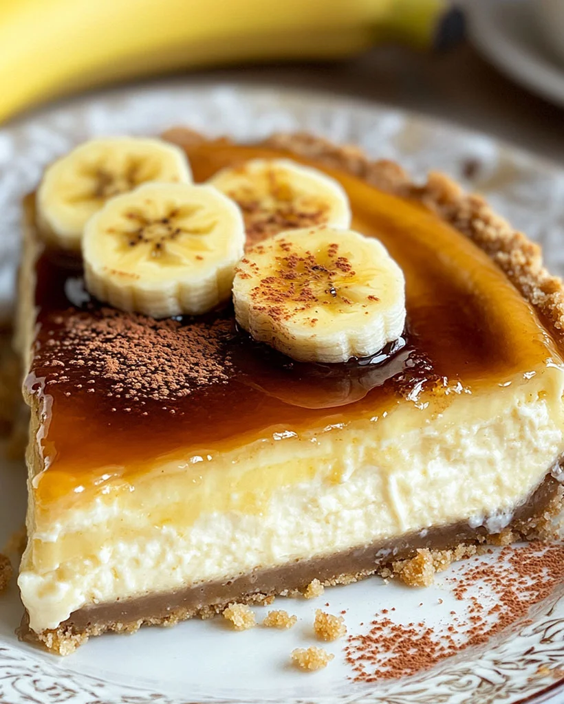 Crème Brûlée Banana Cheesecake – Ultimate Dessert