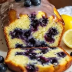 Luscious Lemon Blueberry Pound Cake