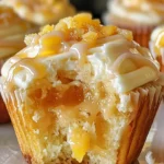 Honey Peach Cream Cheese Cupcakes Recipe - Delicious Dessert Ideas