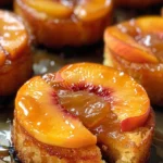 Peach Upside-Down Mini Cakes – Easy Dessert Ideas