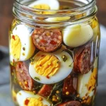 Pickled Sausage and Eggs | Easy Recipe