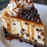 Salted Caramel Chocolate Chip Cheesecake Recipe