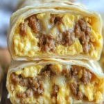 Cheesy Sausage and Egg Wraps – Easy Breakfast Idea