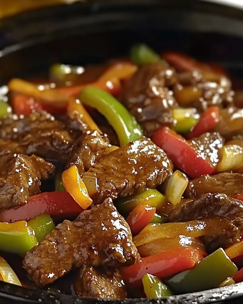 Flavorful Pepper Steak Stir-Fry Recipe – Easy Dinner Idea