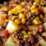 Slow Cooker Cowboy Casserole Recipe – Easy Dinner Idea