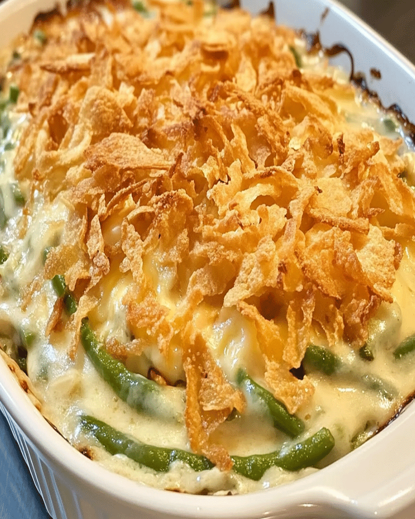 Southern Green Bean Casserole Recipe