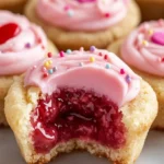 Strawberry Sugar Cookie Cups