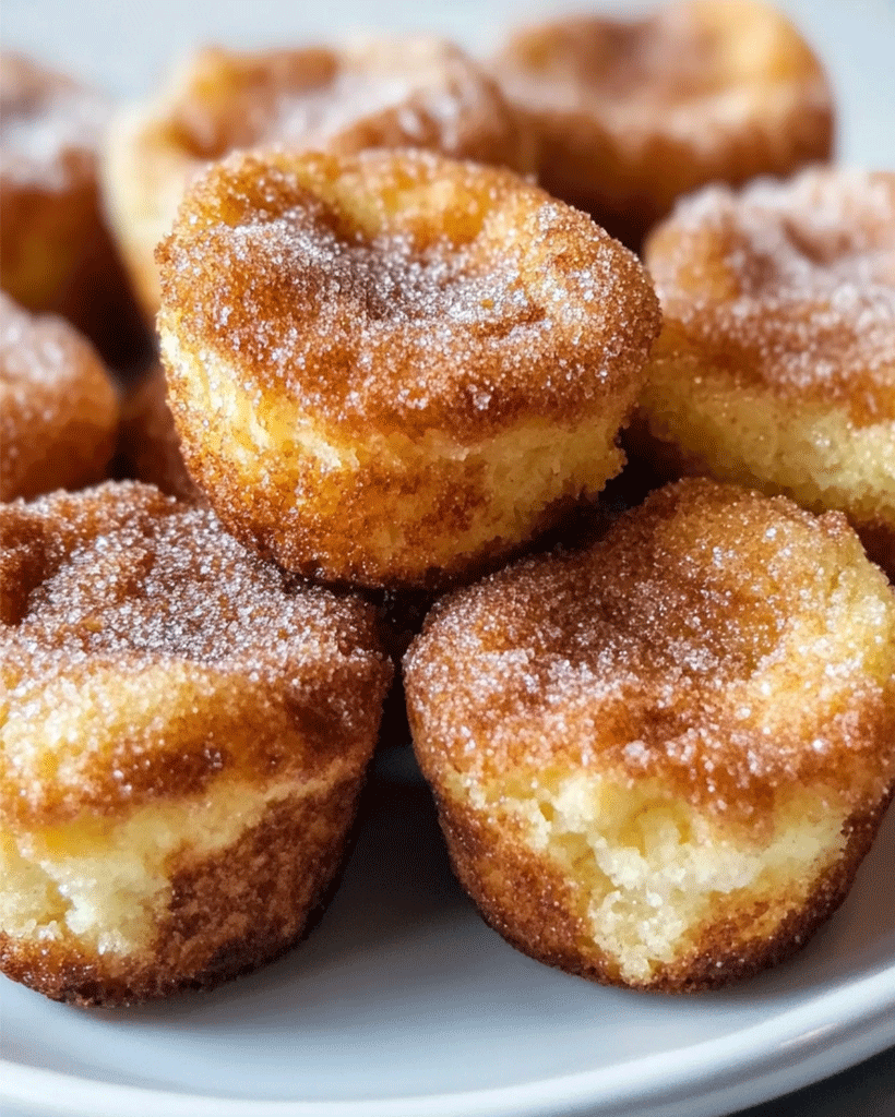 Mini Cinnamon breakfast muffins Recipe