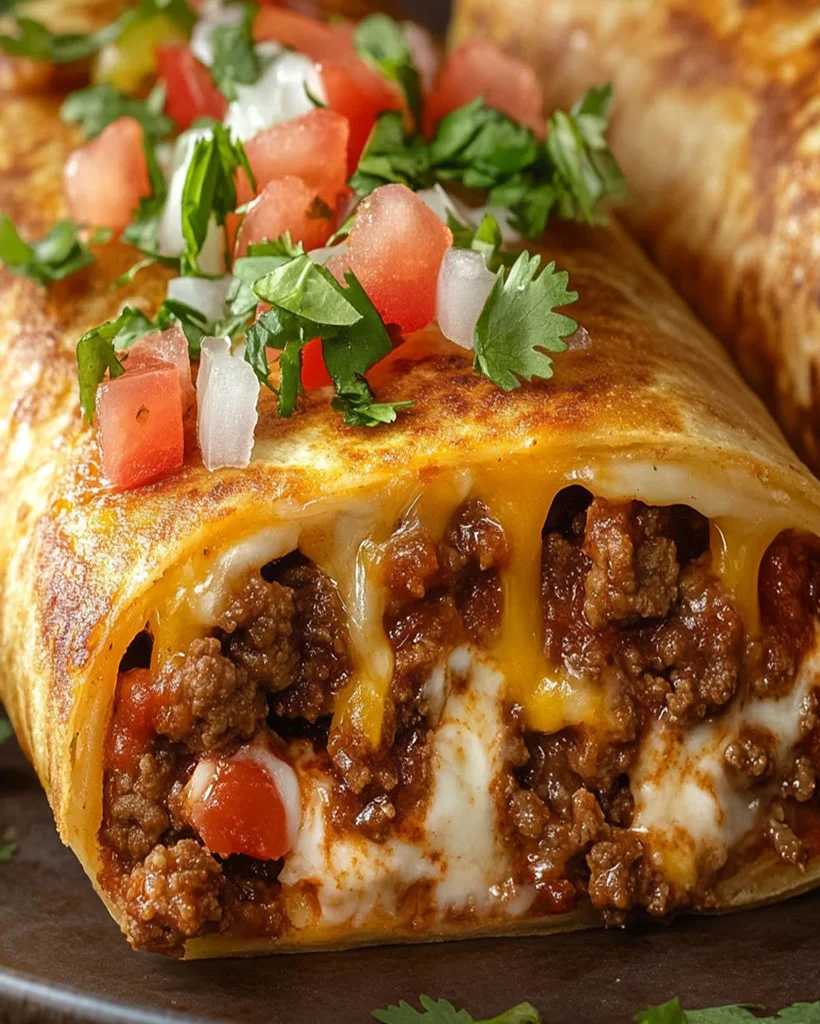 Beef and Cheese Chimichanga Recipe – Easy Dinner Idea