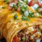 Beef and Cheese Chimichanga Recipe – Easy Dinner Idea