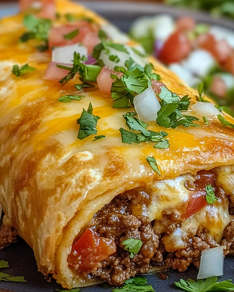 Beef and Cheese Chimichanga Recipe – Easy Dinner Idea