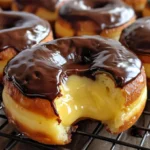 Boston Cream Donuts Recipe – Easy Homemade Dessert