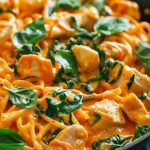 Buffalo Chicken Spinach Alfredo – Best Dinner Ideas