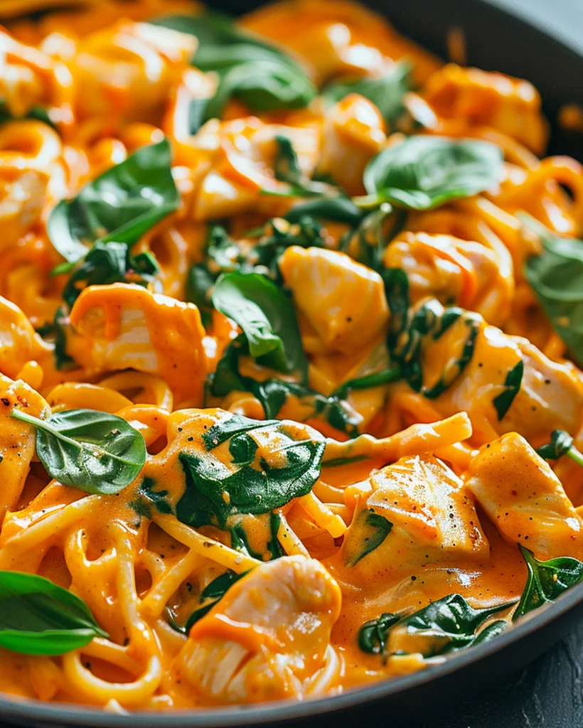 Buffalo Chicken Spinach Alfredo – Best Dinner Ideas