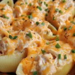 Buffalo Chicken Pasta Shells – Best Spicy Dinner Recipe