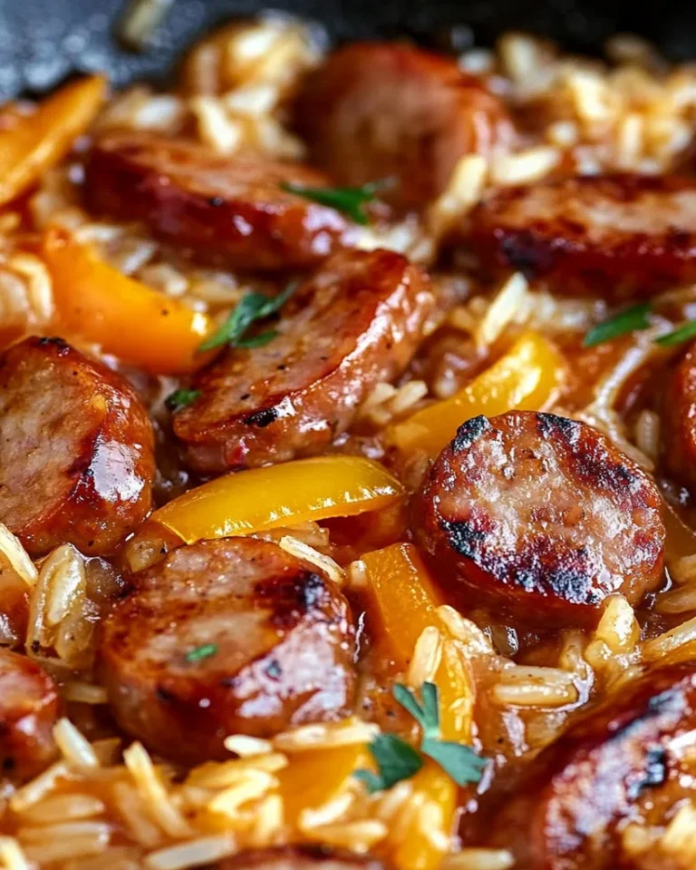 Cajun Sausage and Rice Skillet – Best Dinner Recipe