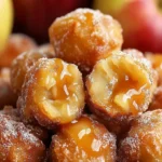 Caramel Apple Fritter Bites – Easy Homemade Recipe