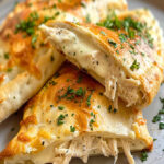 Chicken Alfredo Air Fryer Calzones – Best Dinner Recipe