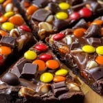 Chocolate Candy Brownie Pizza – Easy Dessert Recipe