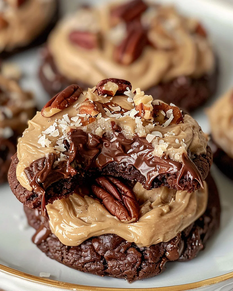 Decadent Chocolate Turtle Brownie Cookies – Easy Recipe