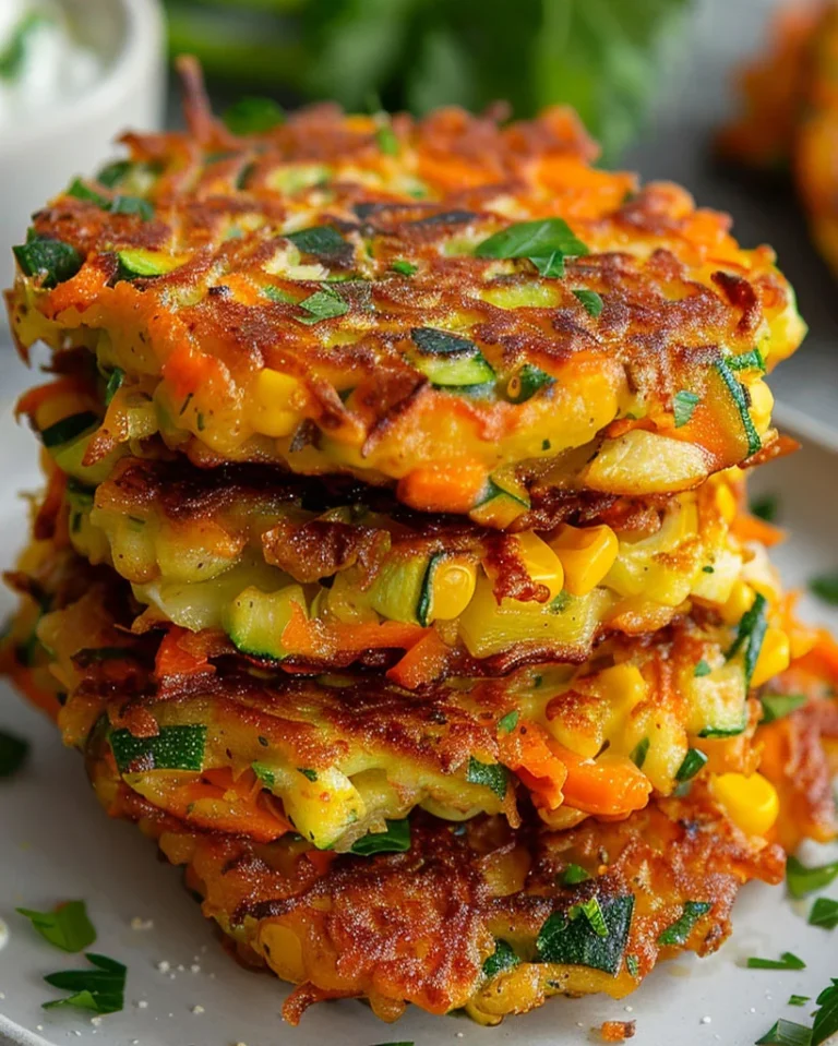 Crispy Zucchini and Corn Fritters – Best Easy Recipe