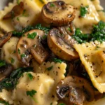 Mushroom Ravioli Recipe – Easy Creamy Pasta Dinner